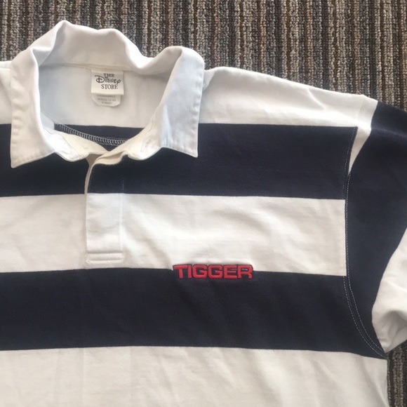 Disney Tops - Vintage Disney Tigger Long Sleeve Polo Shirt Large